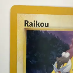 Pokemon TCG Raikou Neo Revelation Card 22/64 Unlimited Rare - Image 4