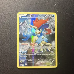 Pokemon TCG Keldeo XY118 XY Black Star Promo Full Art Holo Card NM Condition - Image 1