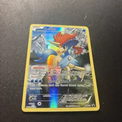 Pokemon TCG Keldeo XY118 XY Black Star Promo Full Art Holo Card NM Condition - Image 2
