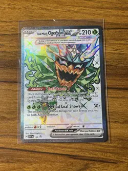 Teal Mask Ogerpon ex 166 Sv: Scarlet & Violet Promo Cards Holo - Image 1