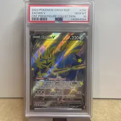 Zacian V (Shiny) SWSH292 SWSH: Sword & Shield Promo Cards Holo PSA 10 - Image 1