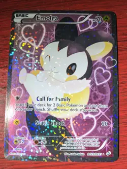 Emolga (Full Art) RC23/RC25 Legendary Treasures: Radiant Collection Holo pokemon - Image 1