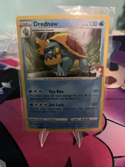 Pokemon Drednaw 061/202 League & Championship Prize card Holo Card English TCG - Image 1