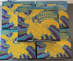 5x Pokemon TCG Ascended Heroes Elite Trainer Box (ETB) – Factory Sealed - Image 5