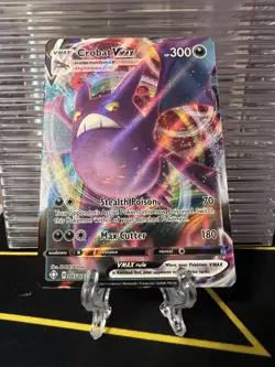 Crobat VMAX 045/072 Shining Fates Full Art Ultra Rare Pokemon TCG - Image 1