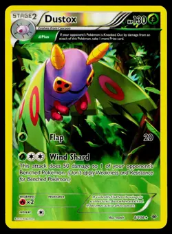 Dustox 8 Delta Normal #8/108 Rare Pokemon XY - Roaring Skies NM/LP - Image 1