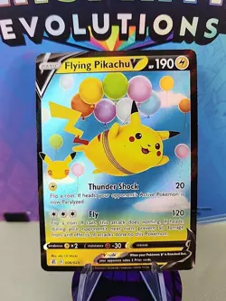 Flying Pikachu V 006/025 Celebrations Pokemon 2021 Lp - Image 1