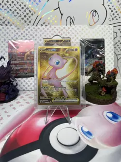 Pokemon 151 TCG Mew ex 205/165 Holo Hyper Rare MINT Scarlet & Violet - Image 1