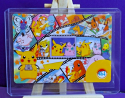 POKEMON POCKET MONSTERS VENDING PRISM STICKER 464 PIKACHU & FRIENDS MOVIE REEL - Image 3