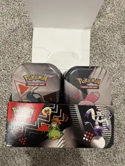 Pokemon TCG Black Bolt & White Flare Unova Mini Tin Set of 8 with Display Box - Image 3