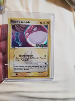 LP/NM Pokemon Holons Voltorb 71/113 EX Delta Species Reverse Holo Stamped - Image 2