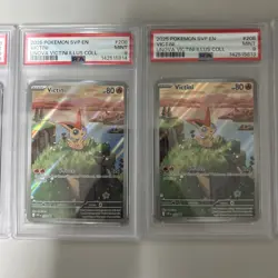 Pokemon Scarlet Violet SVI 208 Victini Illustration Rare Promo PSA 9 lot of 5 - Image 3
