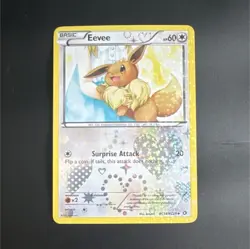 Pokemon Eevee Legendary Treasures Radiant Collection Full Art Holo RC14/RC25 - Image 1