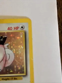 Pokemon Clefairy Base Set 5/102 Holo Rare – MP - SEE PICS FIRST - Image 3