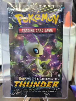 2018 Pokemon Sun & Moon Lost Thunder Booster Pack Lot Of Four (4) Unopened NM/M - Image 3