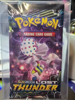 2018 Pokemon Sun & Moon Lost Thunder Booster Pack Lot Of Four (4) Unopened NM/M - Image 5