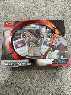 Pokemon Bloodmoon Ursaluna Ex Box | Factory Sealed – NEW !Sealed Usa Seller - Image 1