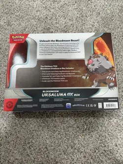 Pokemon Bloodmoon Ursaluna Ex Box | Factory Sealed – NEW !Sealed Usa Seller - Image 2