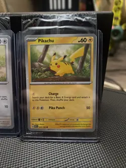 Pokemon Together Stamped Pikachu and Eevee Sealed 025 133/ 165 Pokemon TCG - Image 3