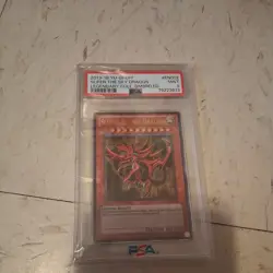 2013-18 Yu-Gi-Oh! Legendary Coll. EN002 Slifer The Sky Dragon Gameboard Ed PSA 9 - Image 3