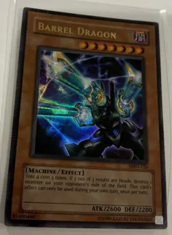Yu-Gi-Oh! TCG Barrel Dragon Metal Raiders MRD-126 Unlimited Ultra Rare - Image 3
