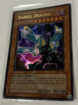 Yu-Gi-Oh! TCG Barrel Dragon Metal Raiders MRD-126 Unlimited Ultra Rare - Image 4