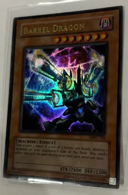 Yu-Gi-Oh! TCG Barrel Dragon Metal Raiders MRD-126 Unlimited Ultra Rare - Image 5