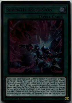 Seventh Ascension (PUR) Prismatic Ultimate Rare Quarter Century Stampede RA04-EN - Image 1