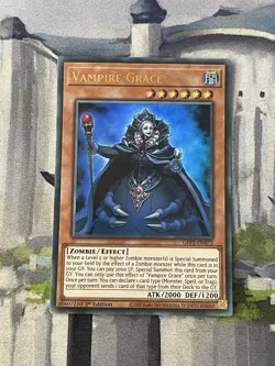Yugioh GFP2-EN072 Vampire Grace Ultra Rare 1st Edition NM - Image 1