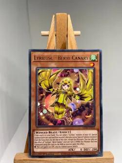 Lyrilusc - Beryl Canary - Rare 1st Edition LED8-EN035 - NM - YuGiOh - Image 1