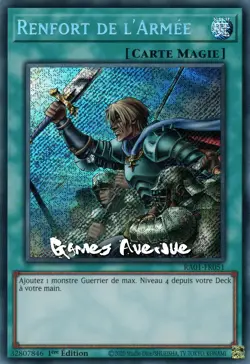 Yu-Gi-Oh ! Renfort de l'Armee RA01-FR051 VF/SECRET - Image 1