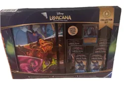 SEALED Disney Lorcana First Chapter Collector Set 6 Packs Portfolio Promo Costco - Image 1