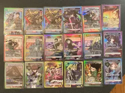 Union Arena SR Lot X18 - Varied Sets - NM+ 🔥 - Image 1