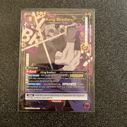Union Arena King Bradley SR* UE09BT/FMA-1-093 Super Rare - Image 1