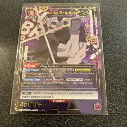 Union Arena King Bradley SR* UE09BT/FMA-1-093 Super Rare - Image 2