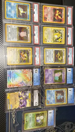 Pokemon Vintage Holo Graded Slab Lot PSA/CGC Pokemon Cards - Image 1
