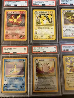 Pokemon Vintage Holo Graded Slab Lot PSA/CGC Pokemon Cards - Image 2
