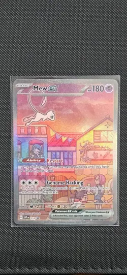 Mew EX 053 Scarlet & Violet Promo Holo Pokemon TCG Card NM Condition - Image 1