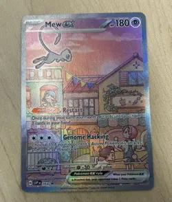 Mew EX 053 Scarlet & Violet Promo Holo Pokemon TCG Card NM Condition - Image 3
