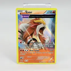 Pokemon TCG Entei 15/98 XY Ancient Origins Holo Card MP - Image 1