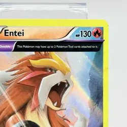Pokemon TCG Entei 15/98 XY Ancient Origins Holo Card MP - Image 3