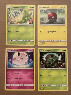 4x Pokemon Card Lot - Hidden Fates [NM] + FREE STICKER! - Image 1
