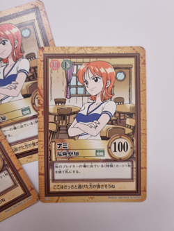 One Piece Carddass Hyper Battle Nami C10 1999 Rookie Japanese Vintage Card - Image 4