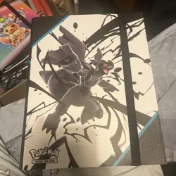 Pokemon Trading Card Game Black Bolt Zekrom Binder 9-Pocket Album - Image 1