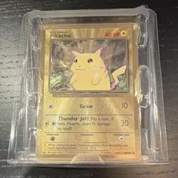 Pokemon Pikachu Miscellaneous Cards & Products Metal Promo Holo 058/102 - Image 1