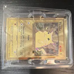 Pokemon Pikachu Miscellaneous Cards & Products Metal Promo Holo 058/102 - Image 3