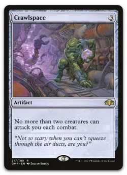Crawlspace #217 (NM) Dominaria Remastered DMR Magic MTG - Image 1