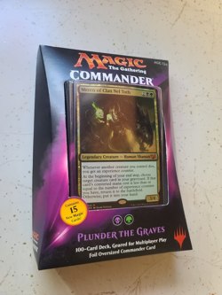 MTG Plunder the Graves 2015 Commander Deck Factory Sealed - Image 1
