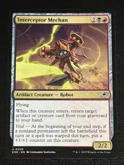 MTG Edge of Eternities Interceptor Mechan 0220 NM - Image 1