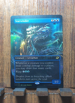 MTG🌊 Starwinder ( FOIL BORDERLESS )Edge of Eternities NEAR MINT💕❤ - Image 2